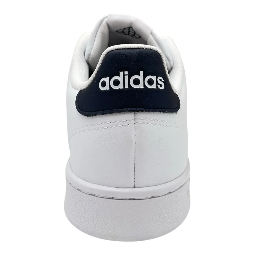 Adidas Advantage Mens Casual Classic Style Shoes Size 10 White/Ink Blue Sneakers